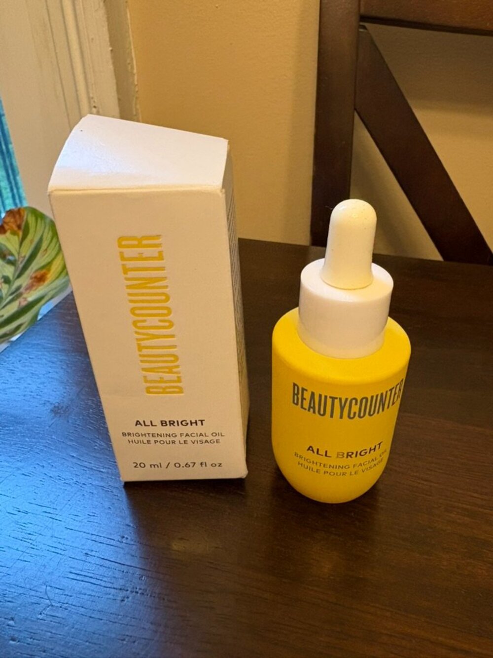 BEAUTYCOUNTER ALL BRIGHT BRIGHTENING FACIAL OIL 20 ML DISCONTINUED
